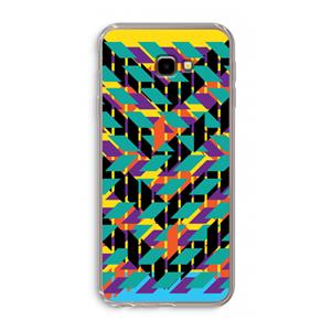 CaseCompany Skew Bee 1: Samsung Galaxy J4 Plus Transparant Hoesje