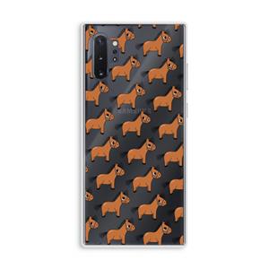 CaseCompany Pony: Samsung Galaxy Note 10 Plus Transparant Hoesje