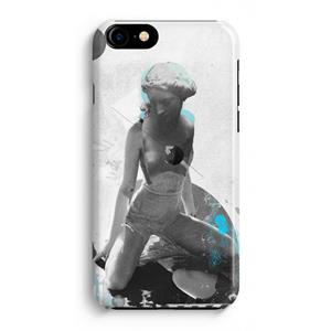 CaseCompany I will not feel a thing: iPhone 8 Volledig Geprint Hoesje