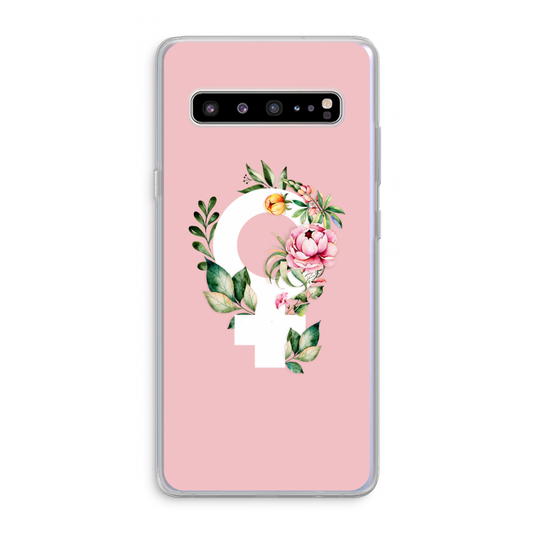 CaseCompany Venus: Samsung Galaxy S10 5G Transparant Hoesje