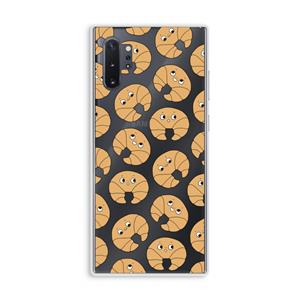 CaseCompany Croissant: Samsung Galaxy Note 10 Plus Transparant Hoesje