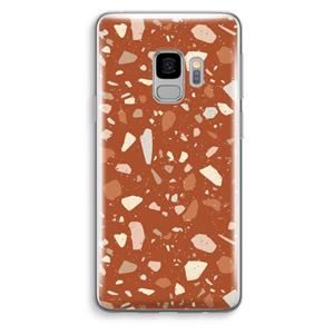 CaseCompany Terrazzo N°22: Samsung Galaxy S9 Transparant Hoesje