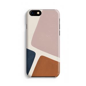 CaseCompany Geo #2: Volledig geprint iPhone SE 2020 Hoesje