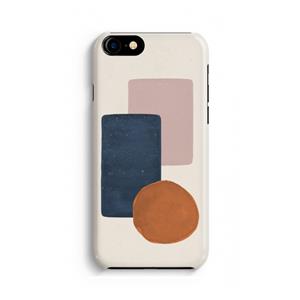 CaseCompany Geo #3: Volledig geprint iPhone SE 2020 Hoesje