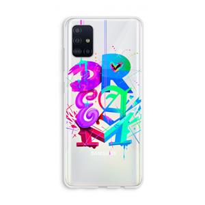 CaseCompany Dream: Galaxy A51 4G Transparant Hoesje