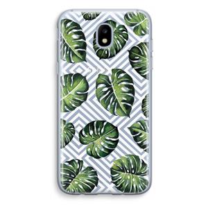 CaseCompany Geometrische jungle: Samsung Galaxy J5 (2017) Transparant Hoesje