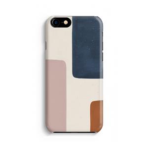CaseCompany Geo #5: Volledig geprint iPhone SE 2020 Hoesje