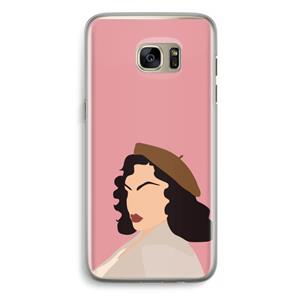 CaseCompany Confidence: Samsung Galaxy S7 Edge Transparant Hoesje
