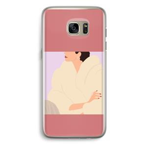 CaseCompany Cosy: Samsung Galaxy S7 Edge Transparant Hoesje