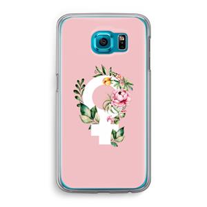 CaseCompany Venus: Samsung Galaxy S6 Transparant Hoesje