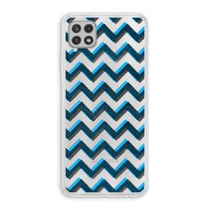 CaseCompany Onderbroken lijn: Samsung Galaxy A22 4G Transparant Hoesje
