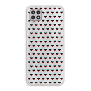CaseCompany Hartjes: Samsung Galaxy A22 4G Transparant Hoesje
