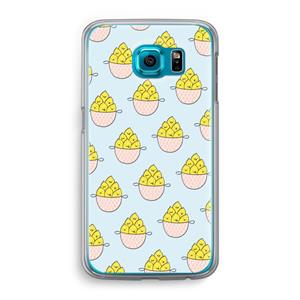 CaseCompany Citroenen: Samsung Galaxy S6 Transparant Hoesje
