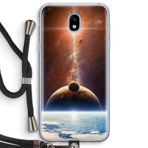 CaseCompany Omicron 2019: Samsung Galaxy J5 (2017) Transparant Hoesje met koord