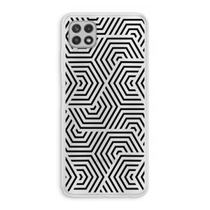 CaseCompany Magic pattern: Samsung Galaxy A22 4G Transparant Hoesje