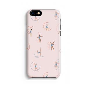 CaseCompany Dancing #3: Volledig geprint iPhone SE 2020 Hoesje