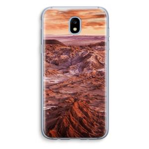 CaseCompany Mars: Samsung Galaxy J5 (2017) Transparant Hoesje