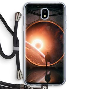 CaseCompany Ephemeral: Samsung Galaxy J5 (2017) Transparant Hoesje met koord