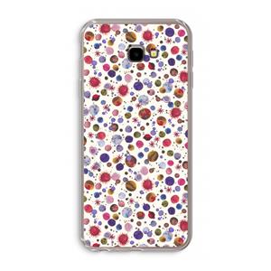CaseCompany Planets Space: Samsung Galaxy J4 Plus Transparant Hoesje