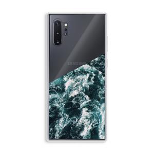 CaseCompany Zee golf: Samsung Galaxy Note 10 Plus Transparant Hoesje