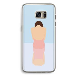 CaseCompany Mirror: Samsung Galaxy S7 Edge Transparant Hoesje