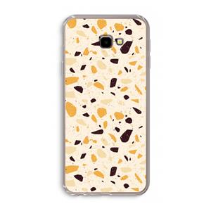 CaseCompany Terrazzo N°13: Samsung Galaxy J4 Plus Transparant Hoesje
