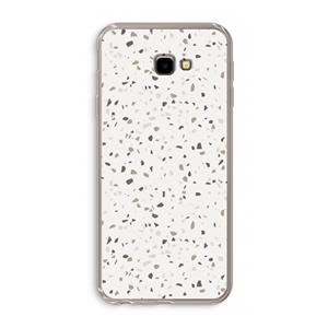 CaseCompany Terrazzo N°14: Samsung Galaxy J4 Plus Transparant Hoesje