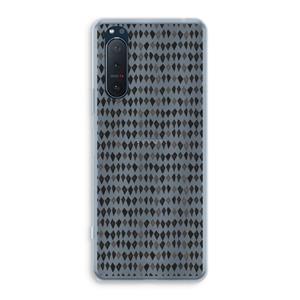 CaseCompany Crazy shapes: Sony Xperia 5 II Transparant Hoesje