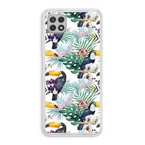 CaseCompany Tukans: Samsung Galaxy A22 4G Transparant Hoesje