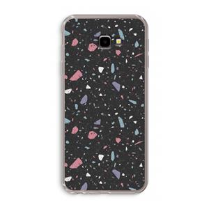 CaseCompany Terrazzo N°16: Samsung Galaxy J4 Plus Transparant Hoesje