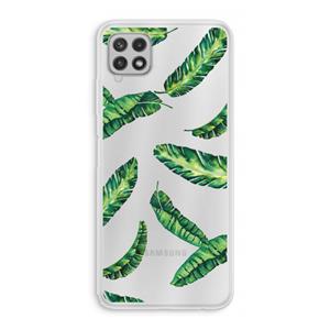 CaseCompany Lange bladeren: Samsung Galaxy A22 4G Transparant Hoesje