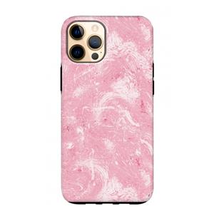 CaseCompany Abstract Painting Pink: iPhone 12 Pro Max Tough Case