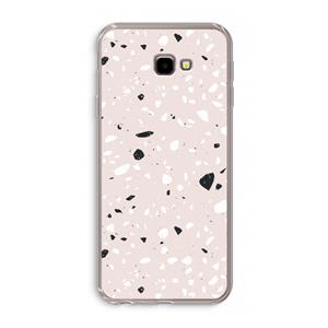 CaseCompany Terrazzo N°20: Samsung Galaxy J4 Plus Transparant Hoesje