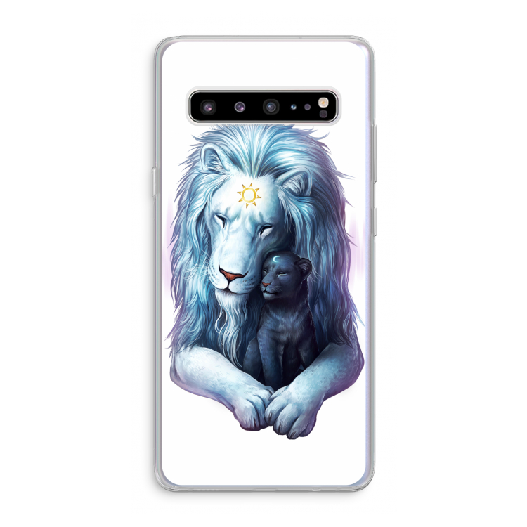 CaseCompany Child Of Light: Samsung Galaxy S10 5G Transparant Hoesje