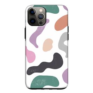 CaseCompany Memphis Shapes: iPhone 12 Tough Case