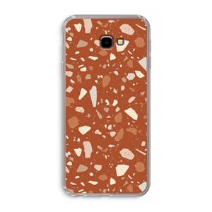 CaseCompany Terrazzo N°22: Samsung Galaxy J4 Plus Transparant Hoesje