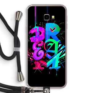 CaseCompany Dream: Samsung Galaxy J4 Plus Transparant Hoesje met koord