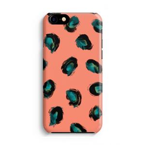 CaseCompany Pink Cheetah: iPhone 8 Volledig Geprint Hoesje