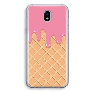 CaseCompany Ice cream: Samsung Galaxy J5 (2017) Transparant Hoesje