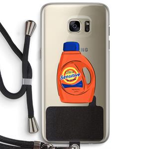 CaseCompany Ultra Sensitive: Samsung Galaxy S7 Edge Transparant Hoesje met koord