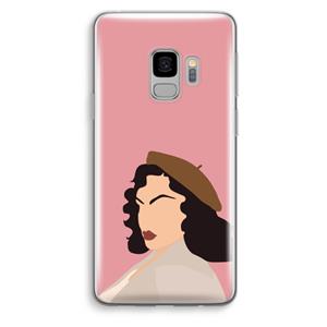 CaseCompany Confidence: Samsung Galaxy S9 Transparant Hoesje