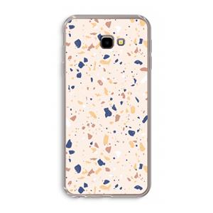 CaseCompany Terrazzo N°23: Samsung Galaxy J4 Plus Transparant Hoesje