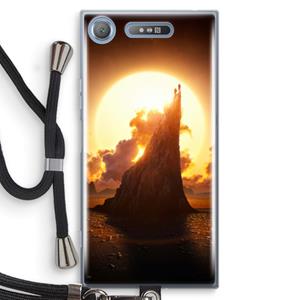 CaseCompany Children of the Sun: Sony Xperia XZ1 Transparant Hoesje met koord