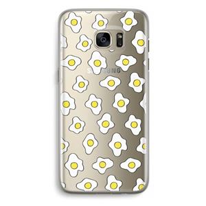 CaseCompany Spiegeleitjes: Samsung Galaxy S7 Edge Transparant Hoesje