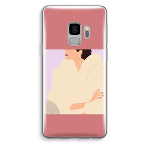 CaseCompany Cosy: Samsung Galaxy S9 Transparant Hoesje