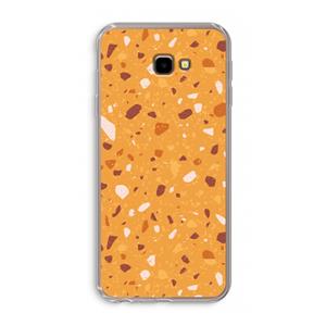 CaseCompany Terrazzo N°24: Samsung Galaxy J4 Plus Transparant Hoesje