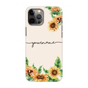 CaseCompany Zonnebloemen: Volledig geprint iPhone 12 Pro Hoesje