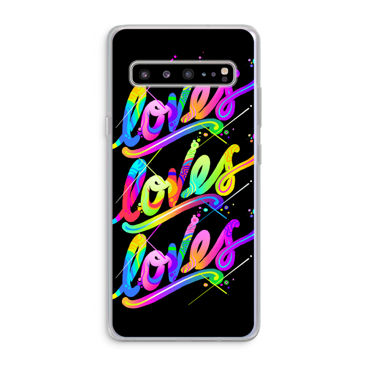 CaseCompany Loves: Samsung Galaxy S10 5G Transparant Hoesje
