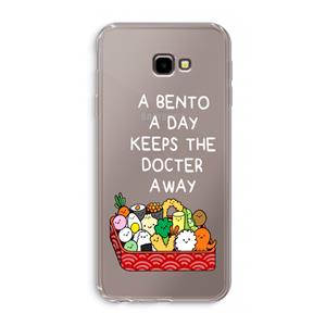 CaseCompany Bento a day: Samsung Galaxy J4 Plus Transparant Hoesje