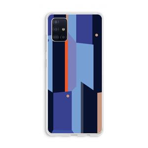 CaseCompany Gestalte 3: Galaxy A51 4G Transparant Hoesje
